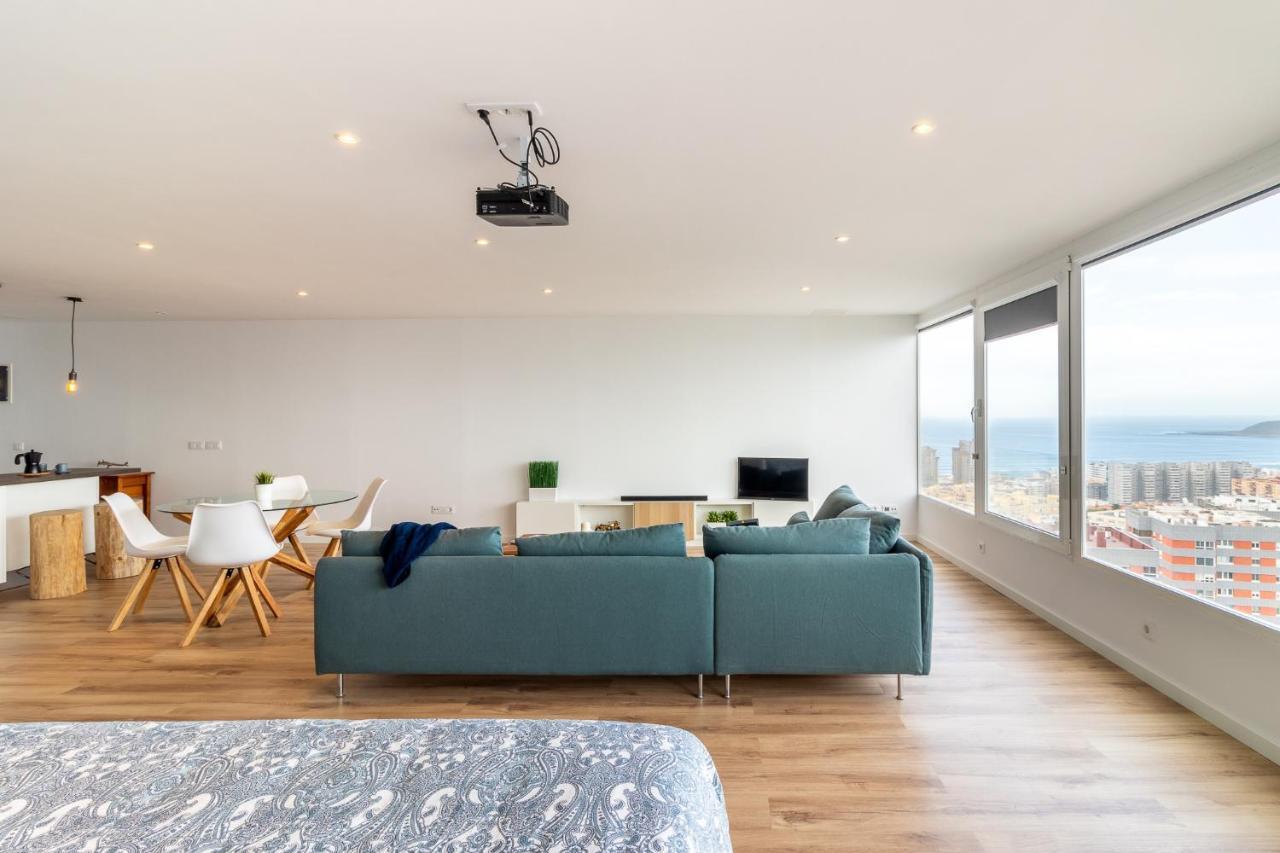 Flatguest Ansite + Deluxe + Panoramic Views + Fast Wifi Apartment Las Palmas de Gran Canaria Bagian luar foto
