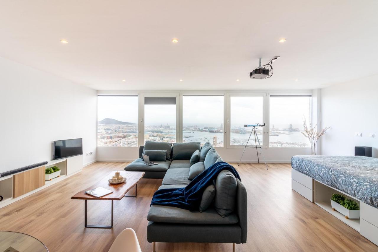 Flatguest Ansite + Deluxe + Panoramic Views + Fast Wifi Apartment Las Palmas de Gran Canaria Bagian luar foto